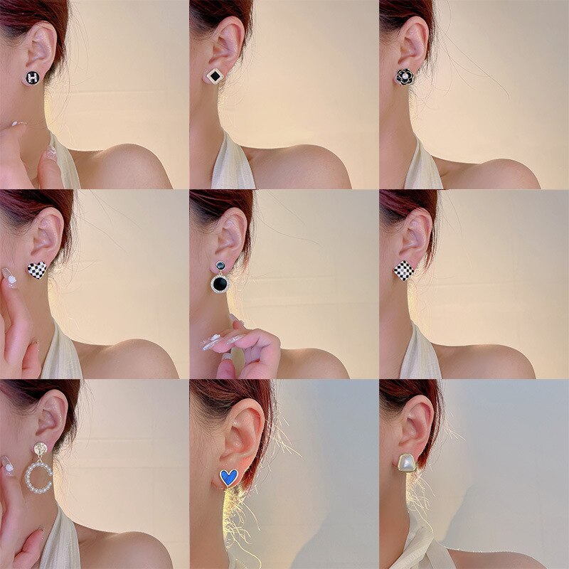 Earrings with Clips Without Holes Korean Style Ear Rings for Women Luxury Women Jewellery 2022 Fake Ear Piercing Trend Gift 2022