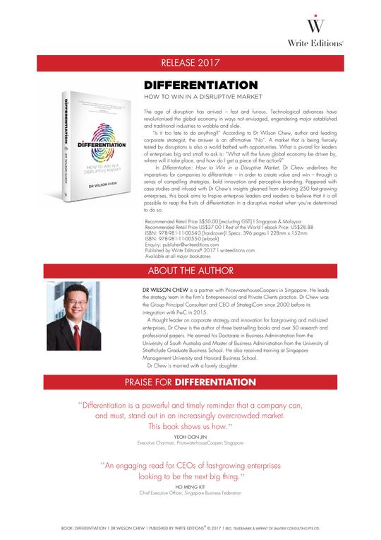 Differentiation: How To Win In A Disruptive Market